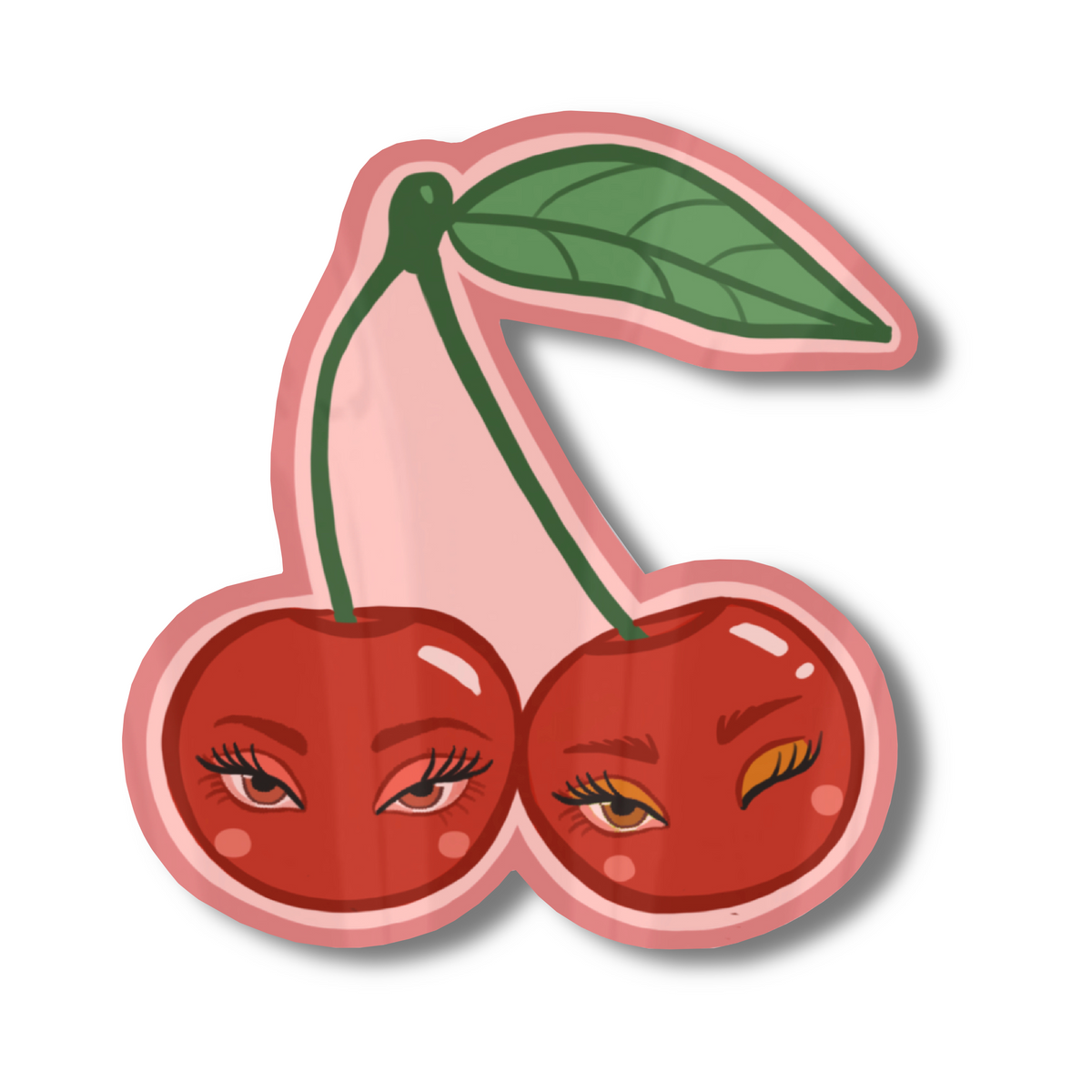 Cherry Sticker – Clouhaus ☁️